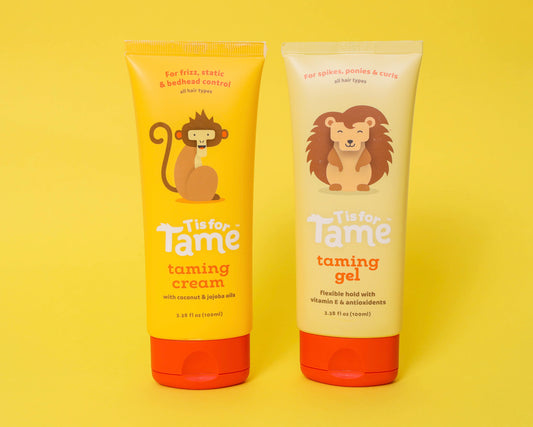 Taming Cream vs Taming Gel: Which one’s right for your kid’s hair? | T is for Tame