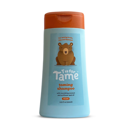 Front of Taming Shampoo bottle