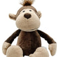 Brown stuffed animal monkey