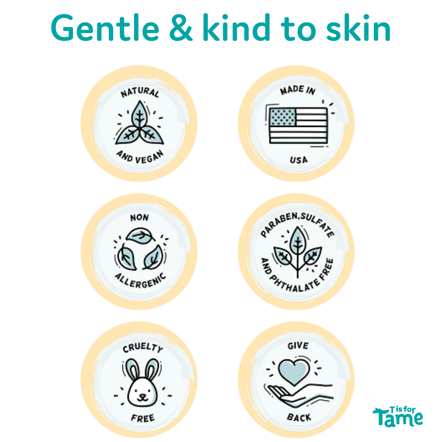 Baby Natural Exfoliant & Nourishing Taming Balm for Cradle Cap, Dry Scalp & Skin