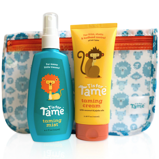 Hair Taming Cream & Taming Mist With Reusable Bag