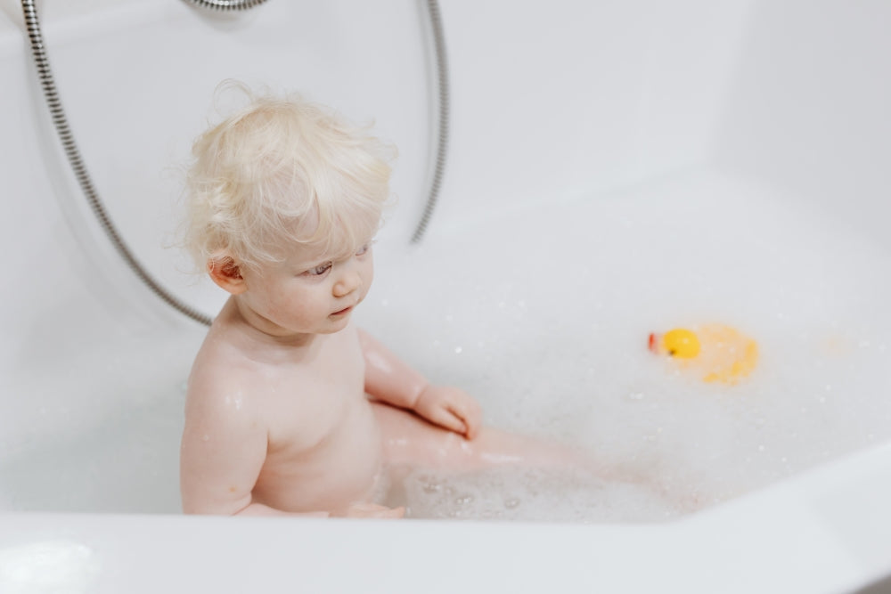 Clean hair, hold the water: sensory issues and bath time