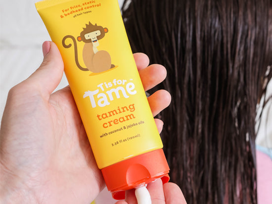 How to Apply Hair Cream to Kids' Wet vs. Dry Hair — and Why It Matters