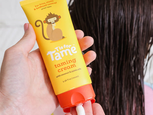 How to Apply Hair Cream to Kids' Wet vs. Dry Hair — and Why It Matters