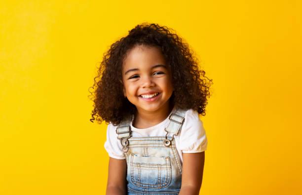 girl with curly hair