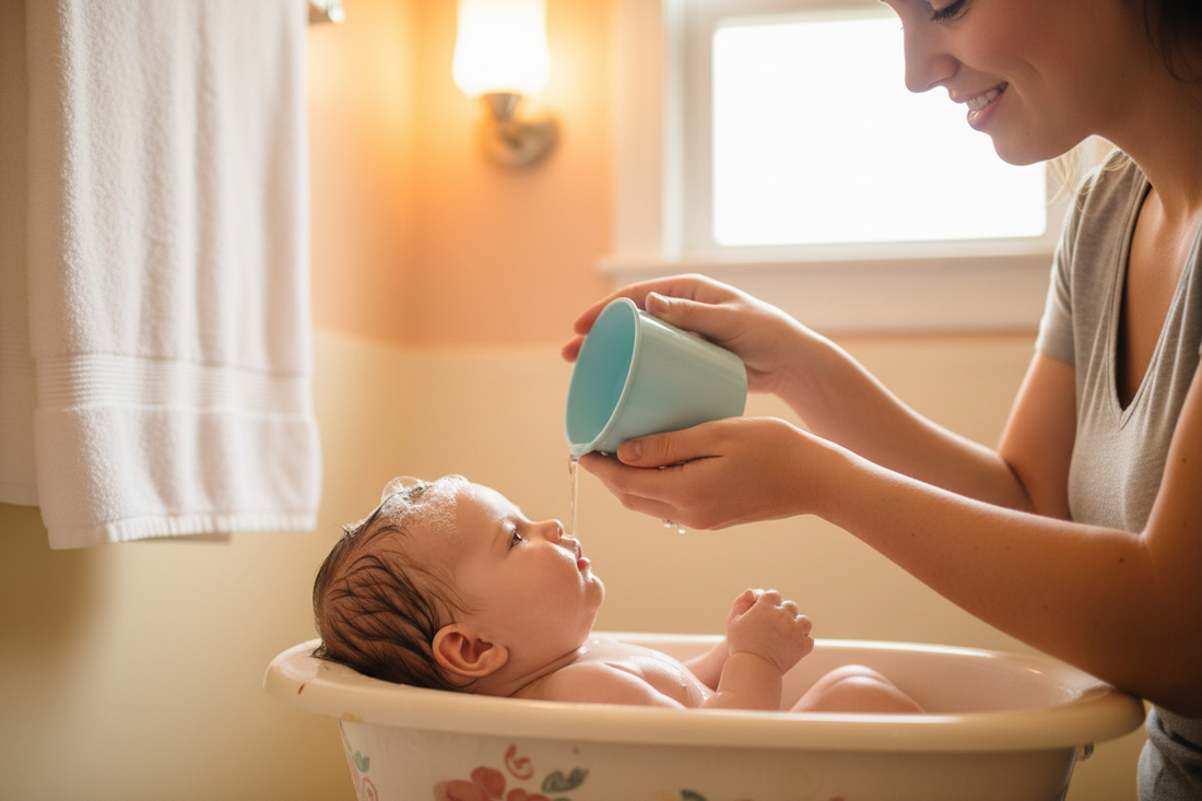 How to Wash a Baby's Hair Without Getting Water in Their Eyes