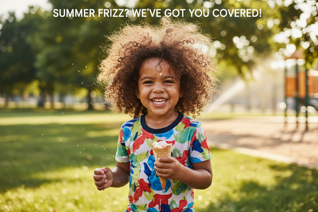 Why Kids' Hair Gets So Frizzy in Summer (And How to Actually Fix It)
