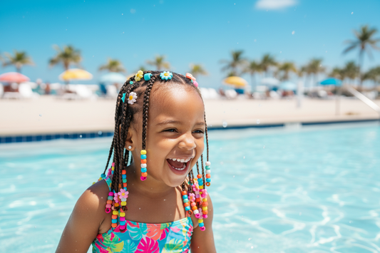 The Quickest Way to Style Toddler Hair on Summer Mornings