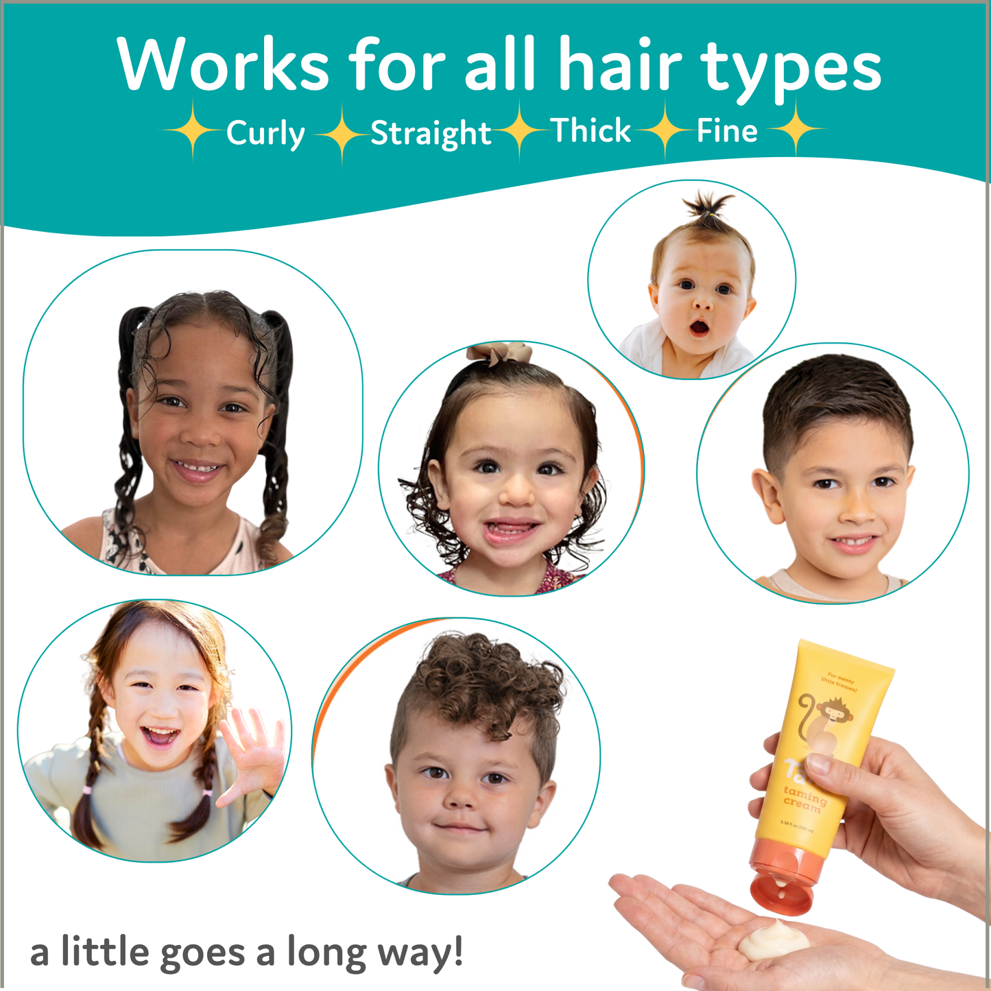 Taming Cream for Frizz, Flyaways and Bed Head