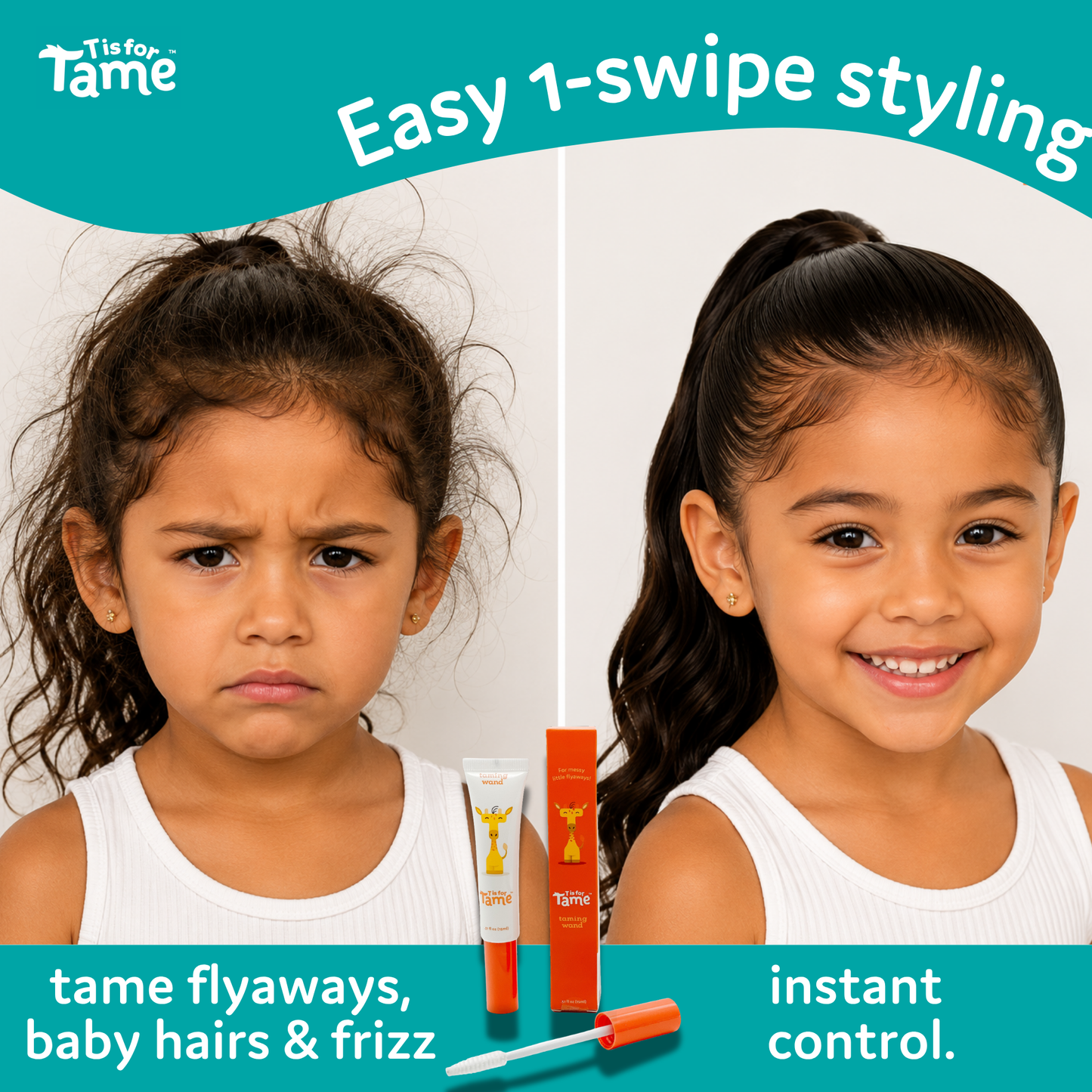 Taming Cream Wand for Frizz & Bedhead