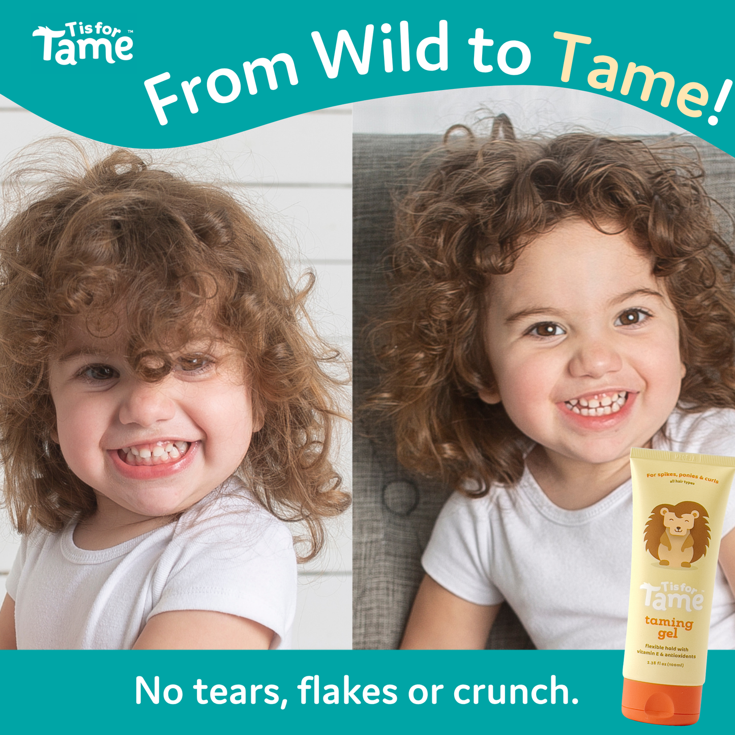 Taming Gel for Soft, Natural Style & Hold