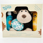 New Mom Gift Set with Kids Taming Cream, Detangling Spray, Brush & Plush Monkey - Natural, Vegan Hair Styling Products Gentle Enough for Babies