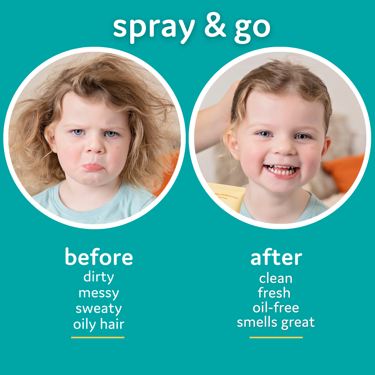 Mess-Free Dry Shampoo, No-Water Needed