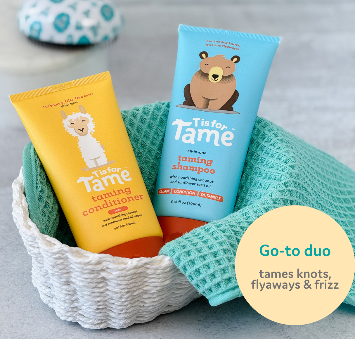 NEW 3-in-1 Baby Hair Shampoo & Conditioner for Curls Bundle