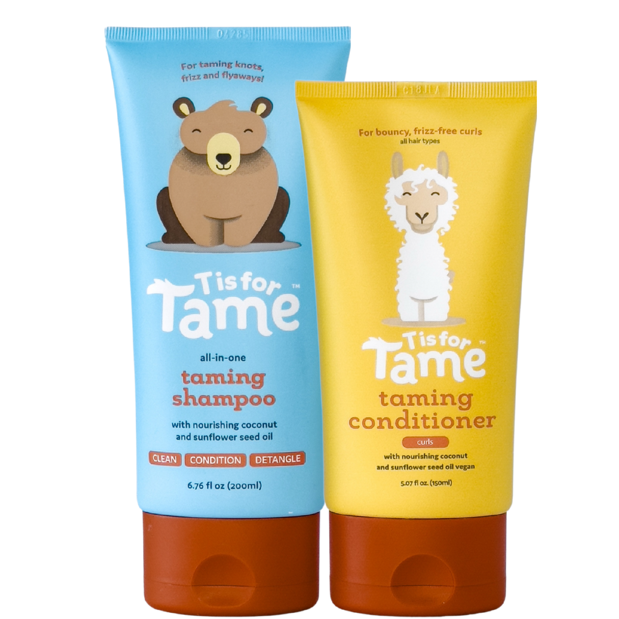 NEW 3-in-1 Baby Hair Shampoo & Conditioner for Curls Bundle