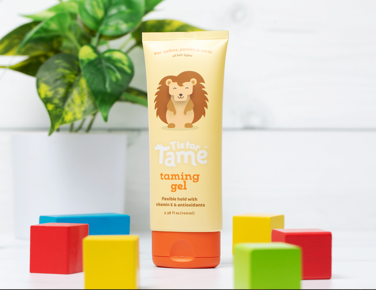 T is for Tame - Vegan, Natural Kids Hair Gel & Baby Shampoo Bundle - 4 count
