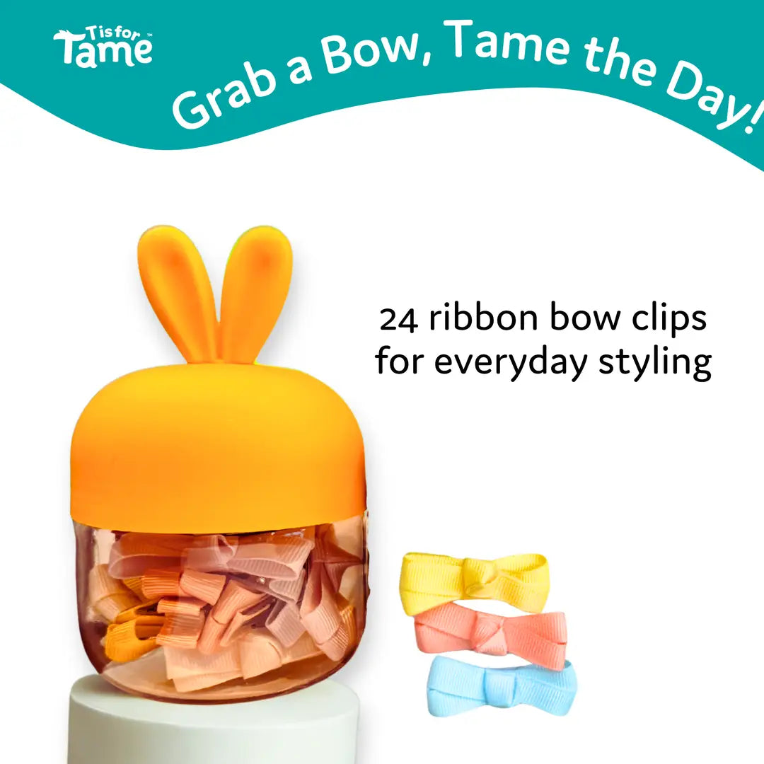 Baby & Toddler Bow Clips, 10 ct
