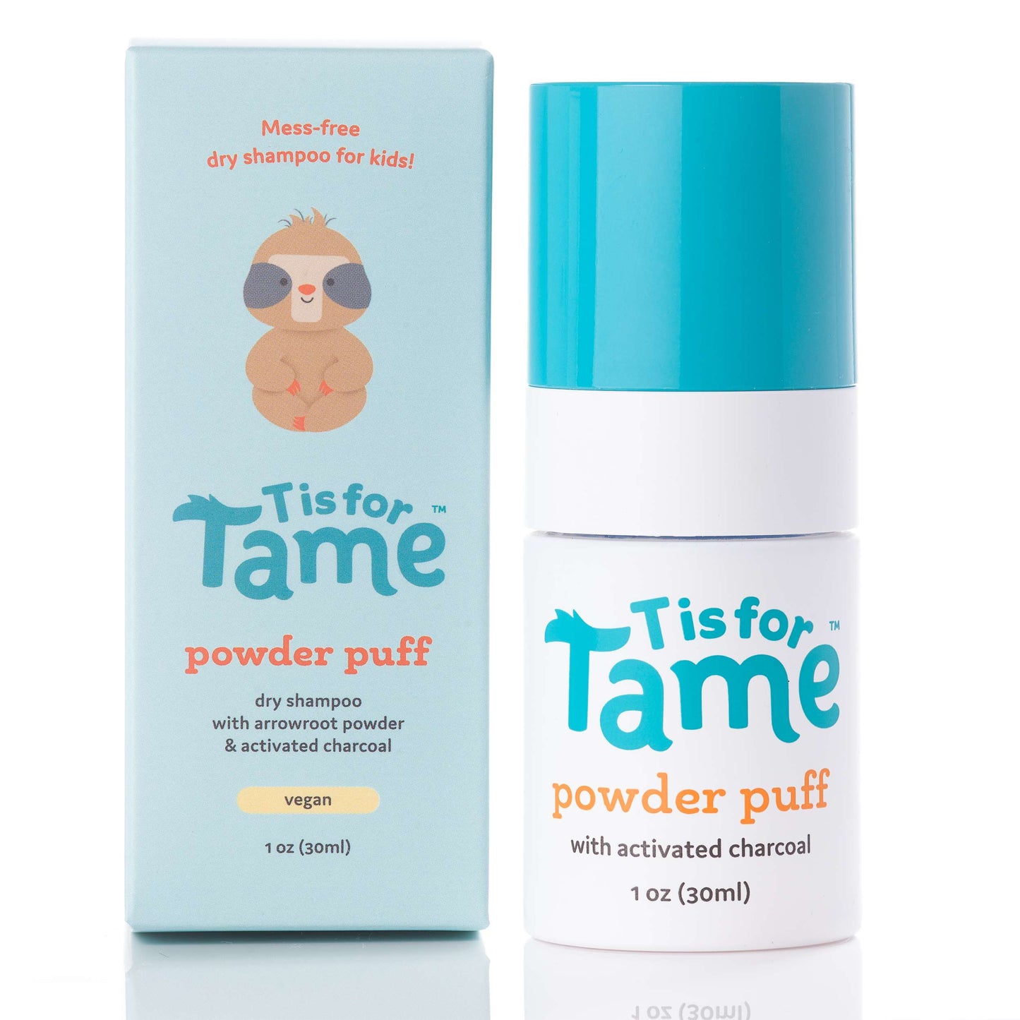 Powder Puff Dry Shampoo for Babies & Kids – Natural, Gentle Hair Formula