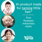 New Mom Gift Set with Kids Taming Cream, Detangling Spray, Brush & Plush Monkey - Natural, Vegan Hair Styling Products Gentle Enough for Babies