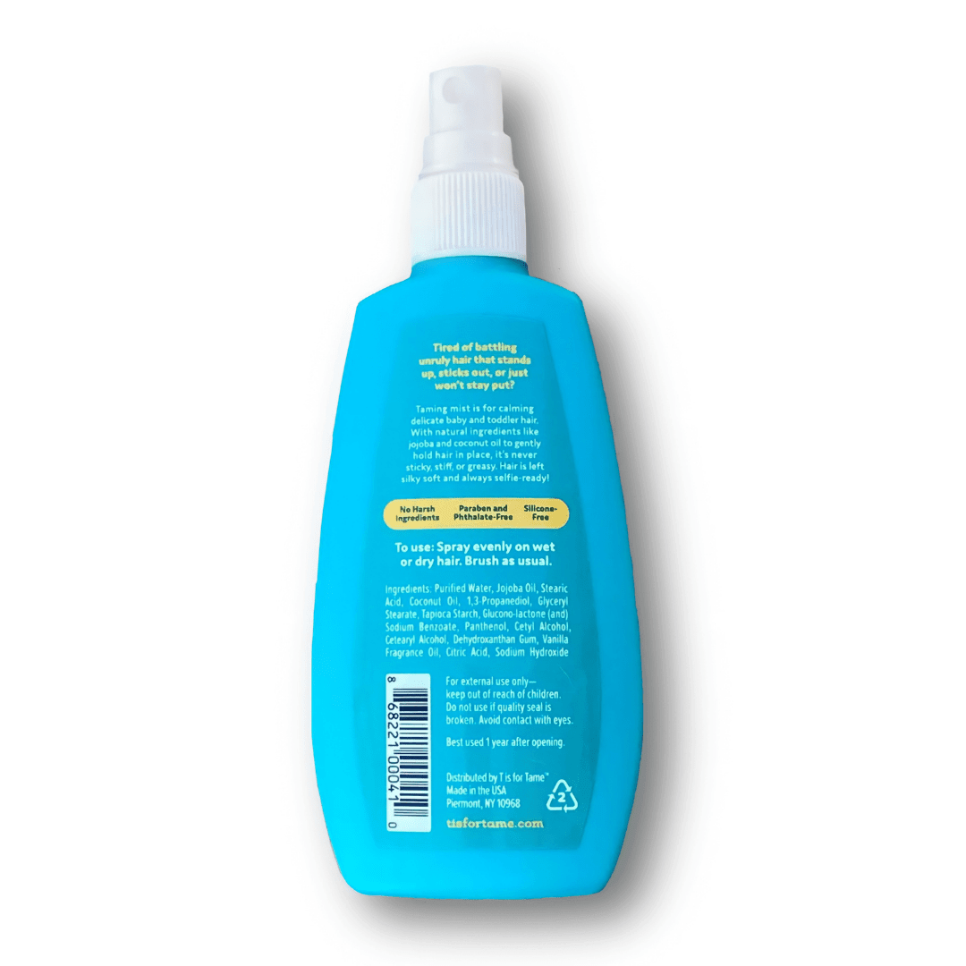 T is for Tame Hair Taming & Detangling Spray