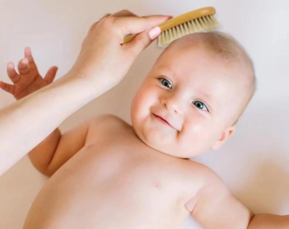 Natural Bristle Baby Hair Brush – T is for Tame