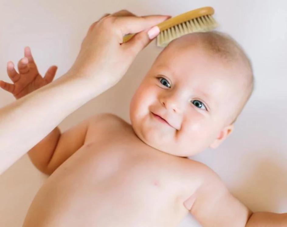 Kent Natural Bristle Child Baby Toddler Hair Brush BA10