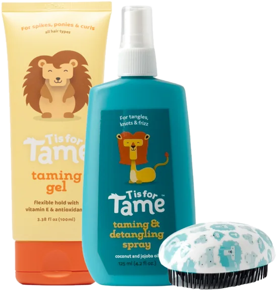 Taming Gel & Detangling Spray with Brush